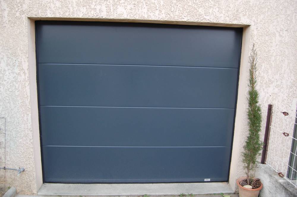 PG MIAMI panneaux lisses gris 7016